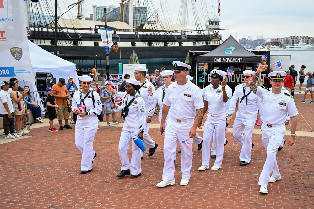 Parade of Nations at SAIL250