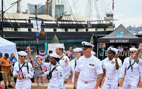 Parade of Nations at SAIL250