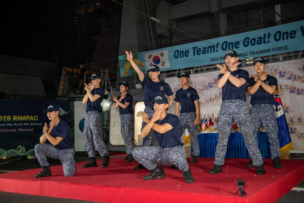 RIMPAC 26 Reception onboard ROKS Cheon Ja Bong (SS-083)