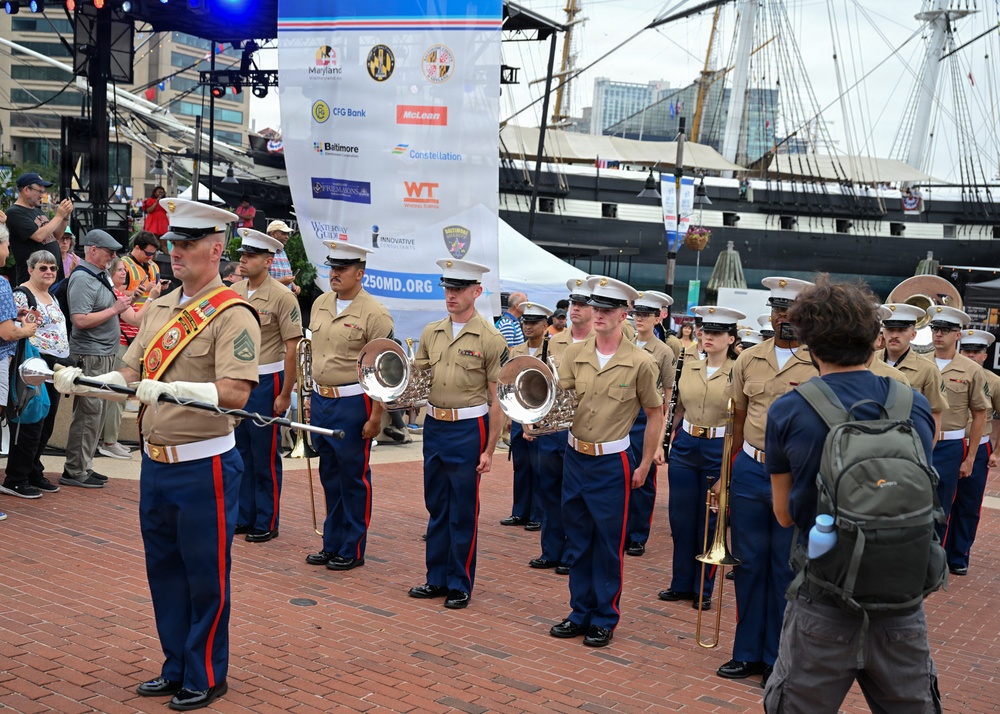 Parade of Nations at SAIL250