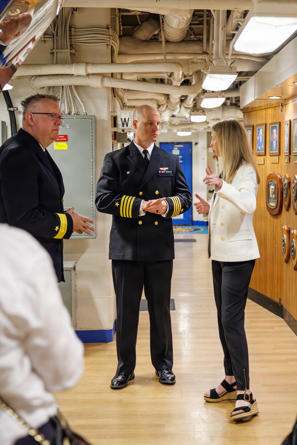 USS Mount Whitney Hosts Key Leader Engagment in Klaipeda, Lithuania