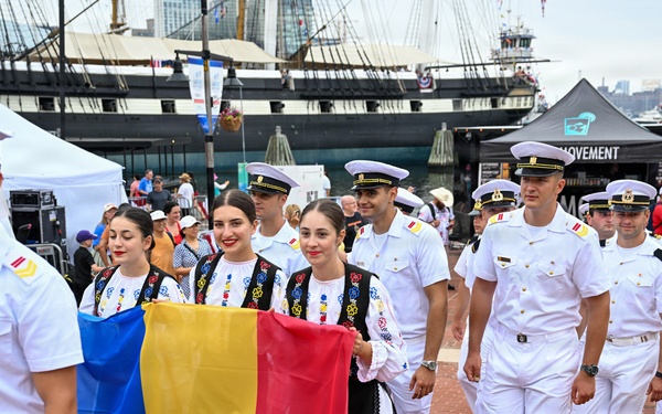 Parade of Nations at SAIL250