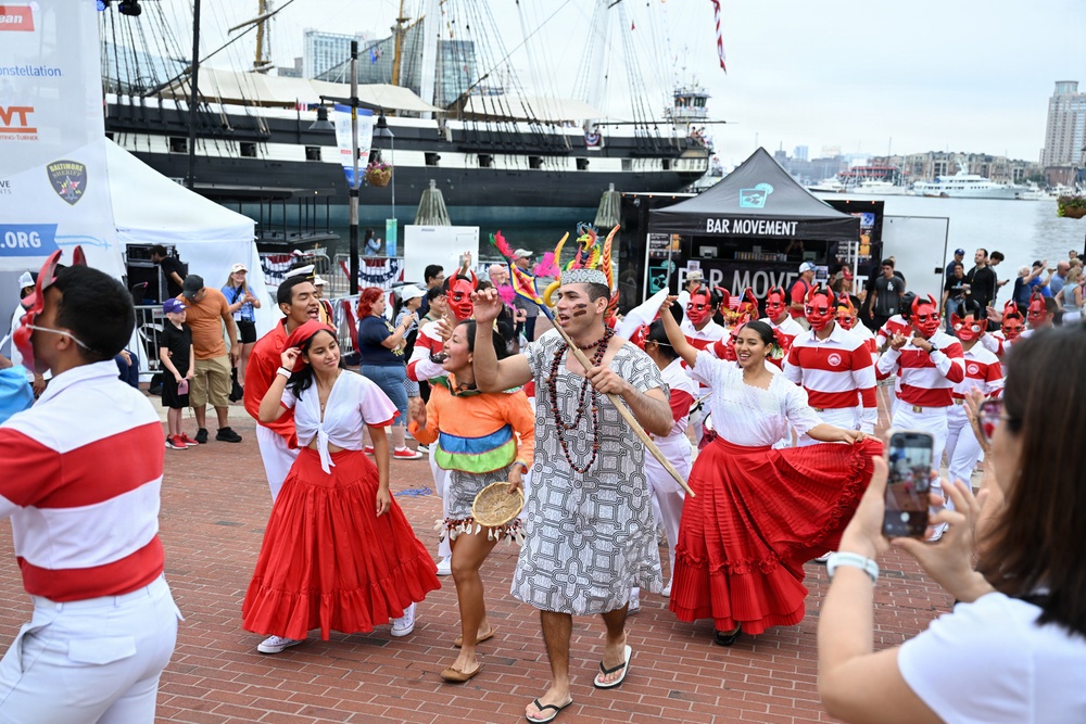 Parade of Nations at SAIL250