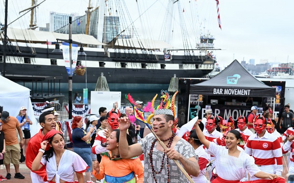 Parade of Nations at SAIL250