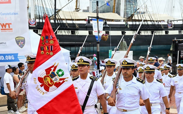 Parade of Nations at SAIL250