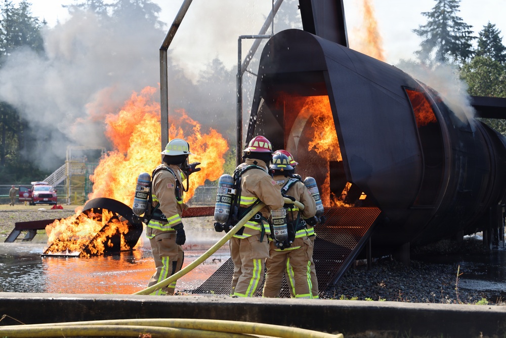 446 CES Fire Fighter Training