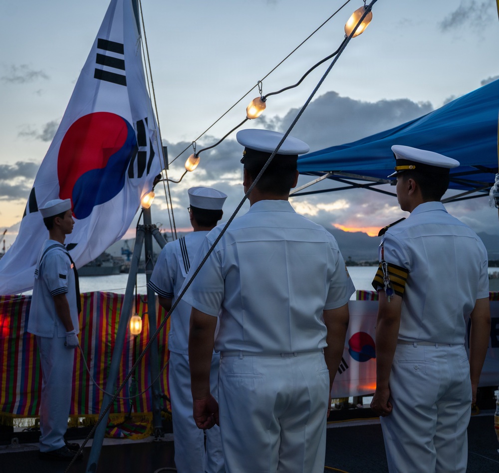 Republic of Korea RIMPAC 26 Reception