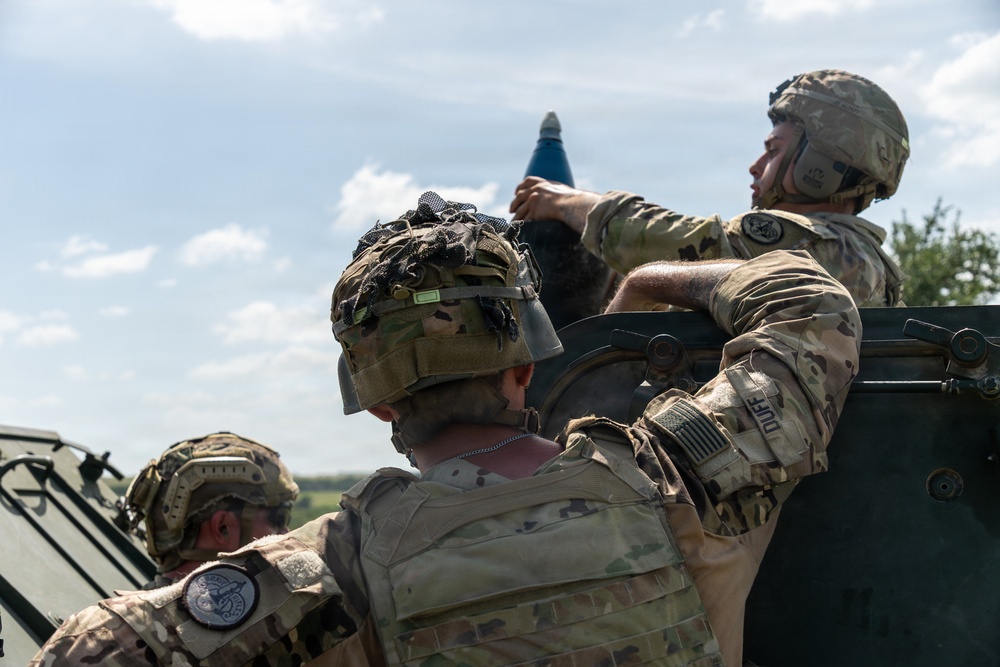 Mortar training builds 3CR's readiness