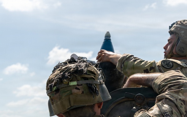 Mortar training builds 3CR's readiness