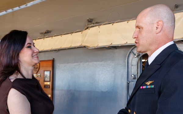 USS Mount Whitney Hosts Key Leader Engagment in Klaipeda, Lithuania