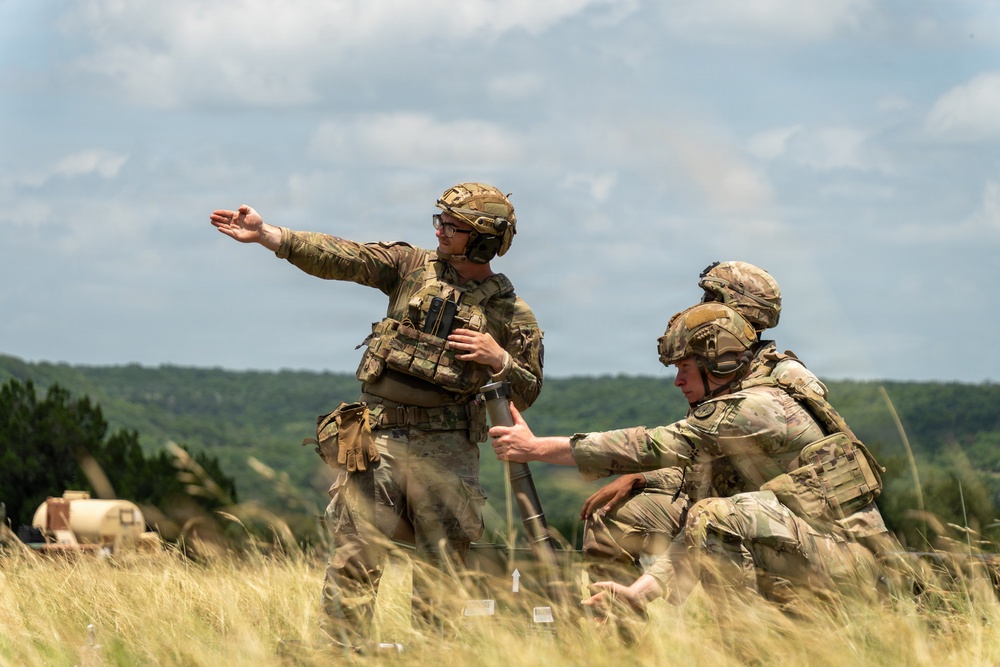 Mortar training builds 3CR's readiness