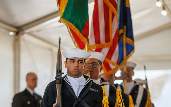 USS Mount Whitney Hosts Key Leader Engagment in Klaipeda, Lithuania