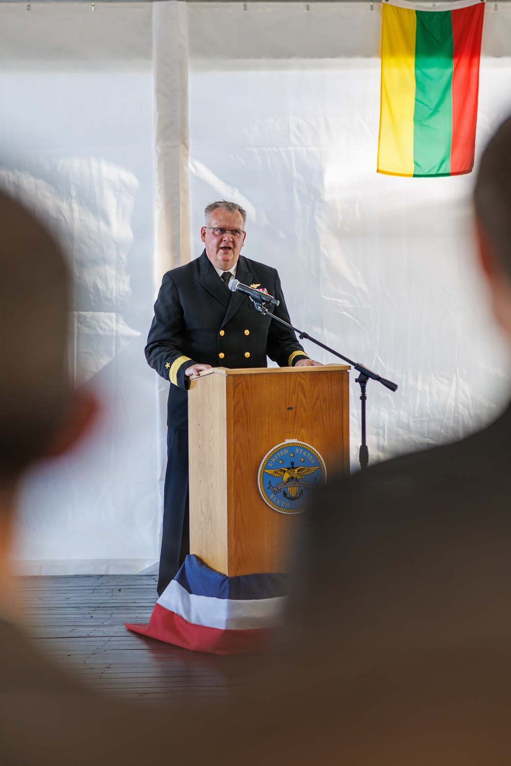 USS Mount Whitney Hosts Key Leader Engagment in Klaipeda, Lithuania
