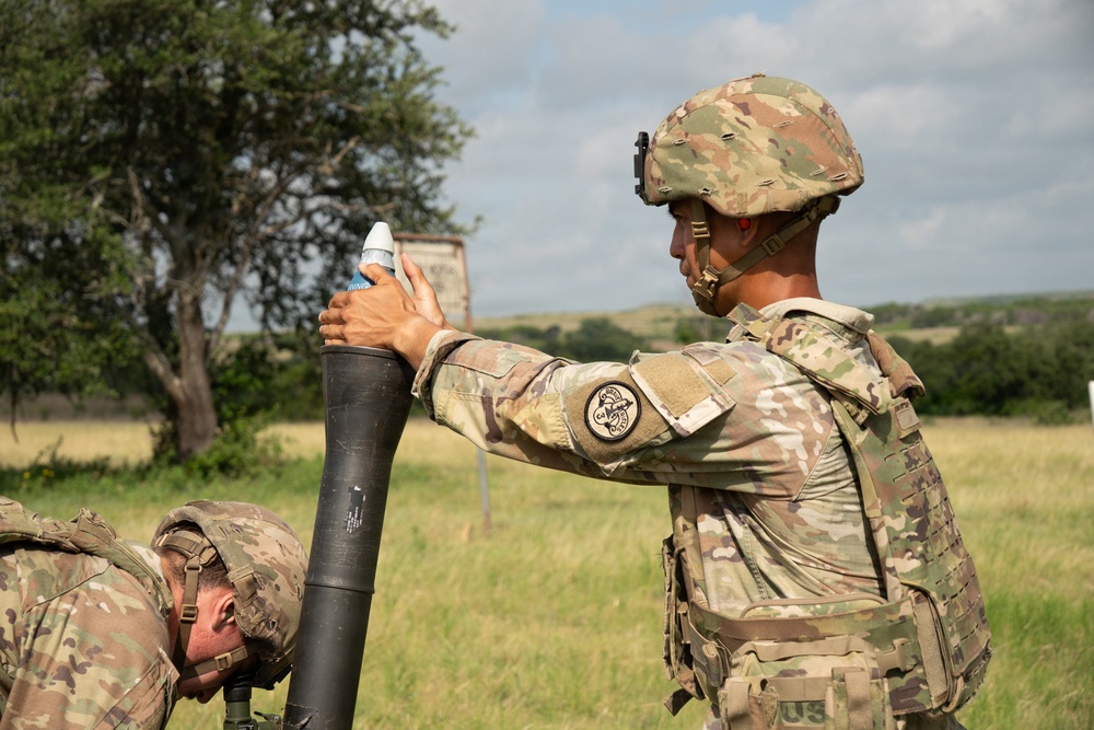 Mortar training builds 3CR's readiness