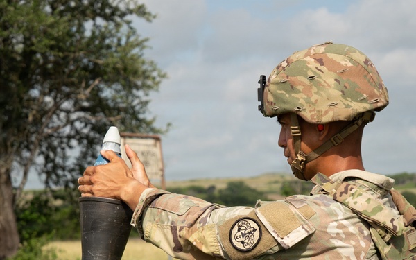 Mortar training builds 3CR's readiness