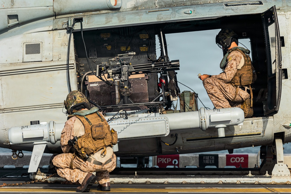 31st MEU | UH-1Y Venom flight operations