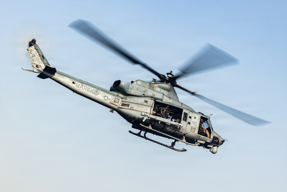 31st MEU | UH-1Y Venom flight operations