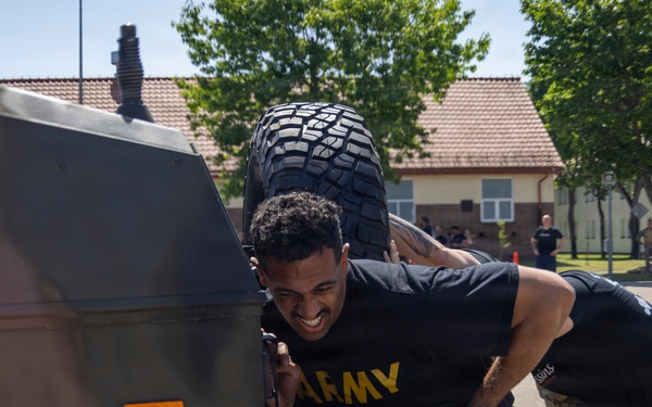 U.S. Army Soldiers strengthen NATO partnership during military competition on Romanian Flag Day