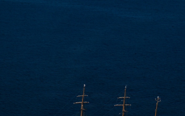 U.S. Coast Guard Barque Eagle transits through Annapolis