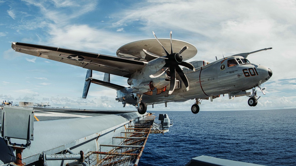 George Washington Conducts Sinking Exercise during Valiant Shield 2026