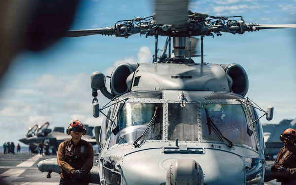 George Washington Conducts Sinking Exercise during Valiant Shield 2026