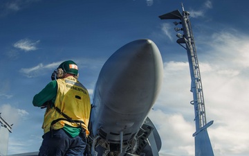 George Washington Conducts Sinking Exercise during Valiant Shield 2026