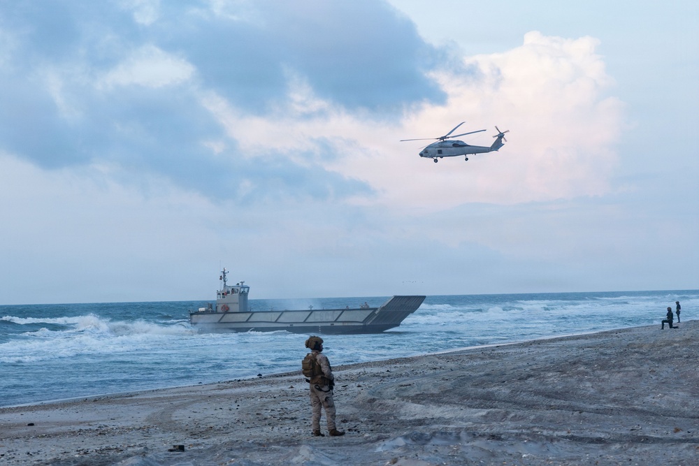 Fleet Exercise 250 | Spanish Ship to Shore Maneuver