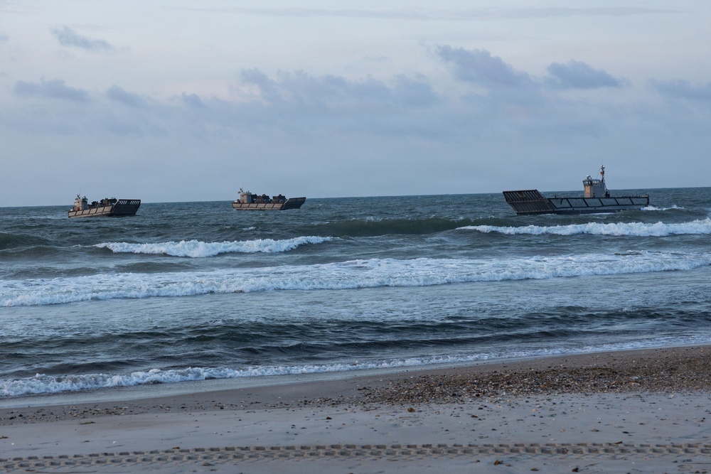 Fleet Exercise 250 | Spanish Ship to Shore Maneuver