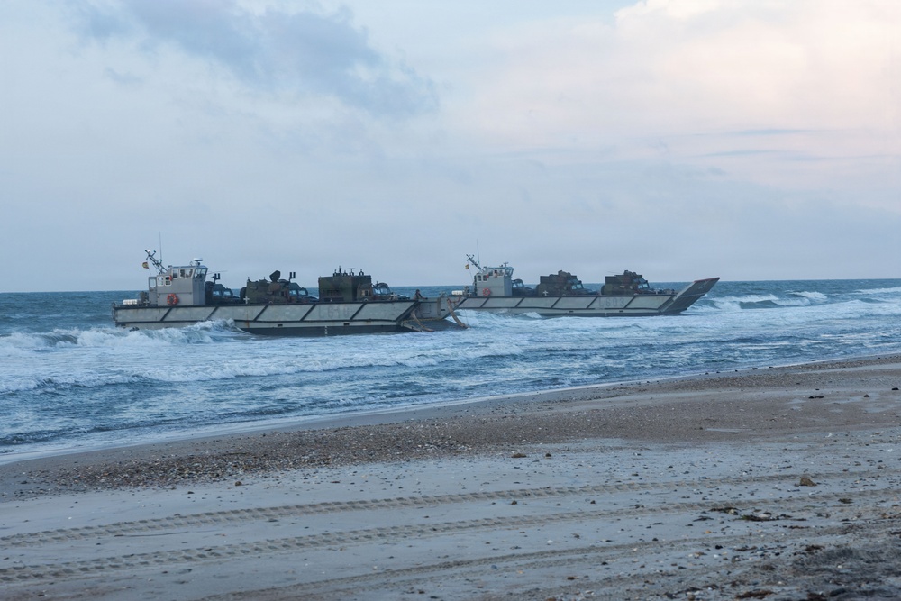 Fleet Exercise 250 | Spanish Ship to Shore Maneuver