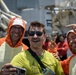 USS Nimitz Conducts Tiger Cruise