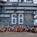 USS Nimitz Conducts Tiger Cruise