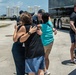 Nimitz Sailors Say Goodbye To Tigers