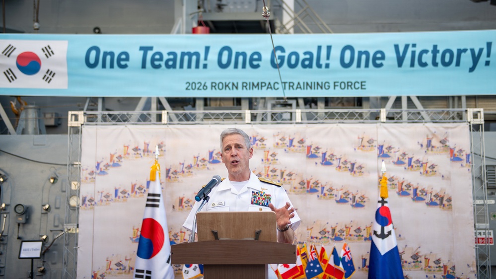 RIMPAC 26 reception onboard ROKS Cheon Ja Bong (SS-083)