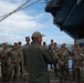 U.S. Army Major General Barthomees visits USS Essex