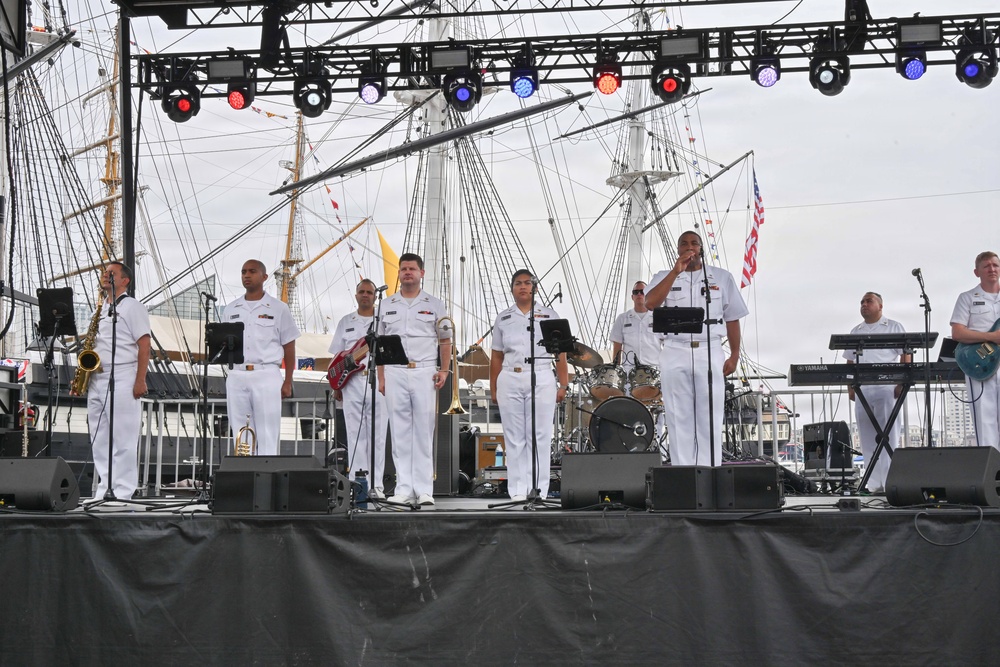 U.S. Navy Cruisers Perform in Baltimore