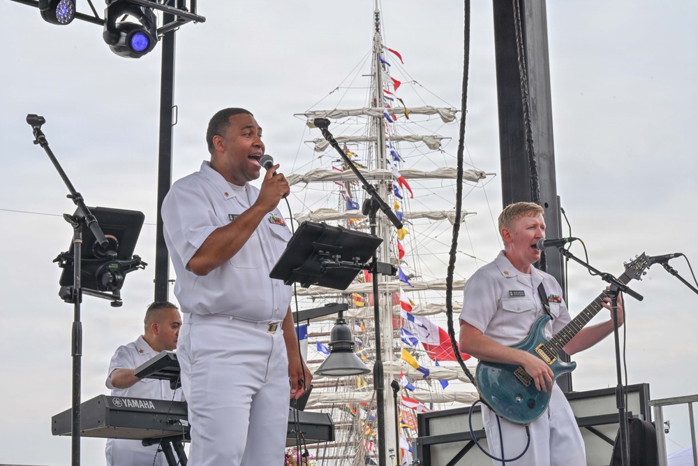 U.S. Navy Cruisers Perform in Baltimore