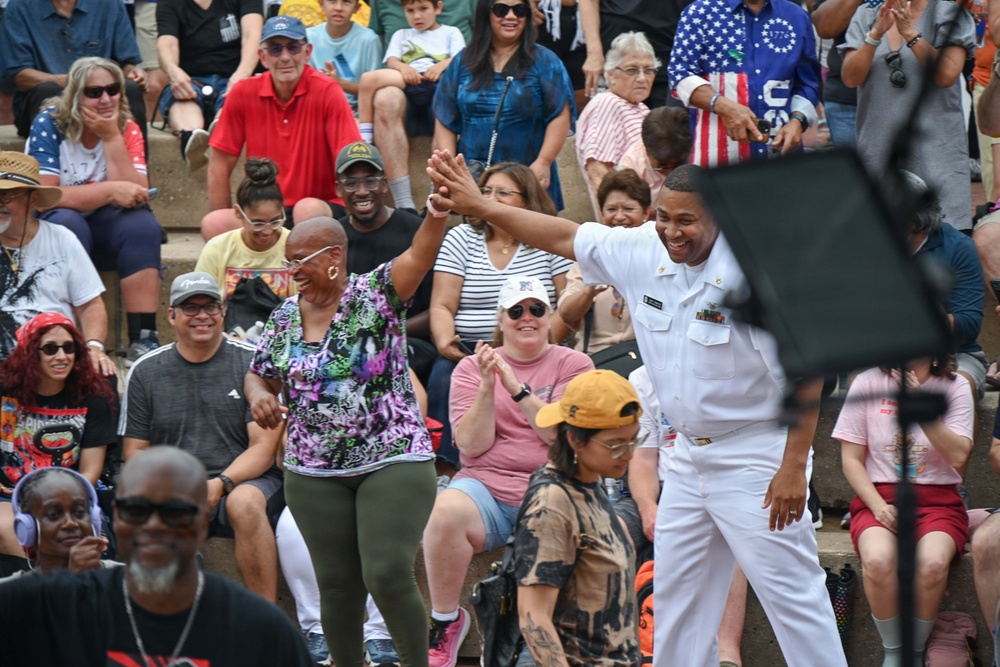 U.S. Navy Cruisers Perform in Baltimore