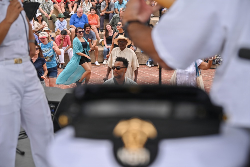 U.S. Navy Cruisers Perform in Baltimore