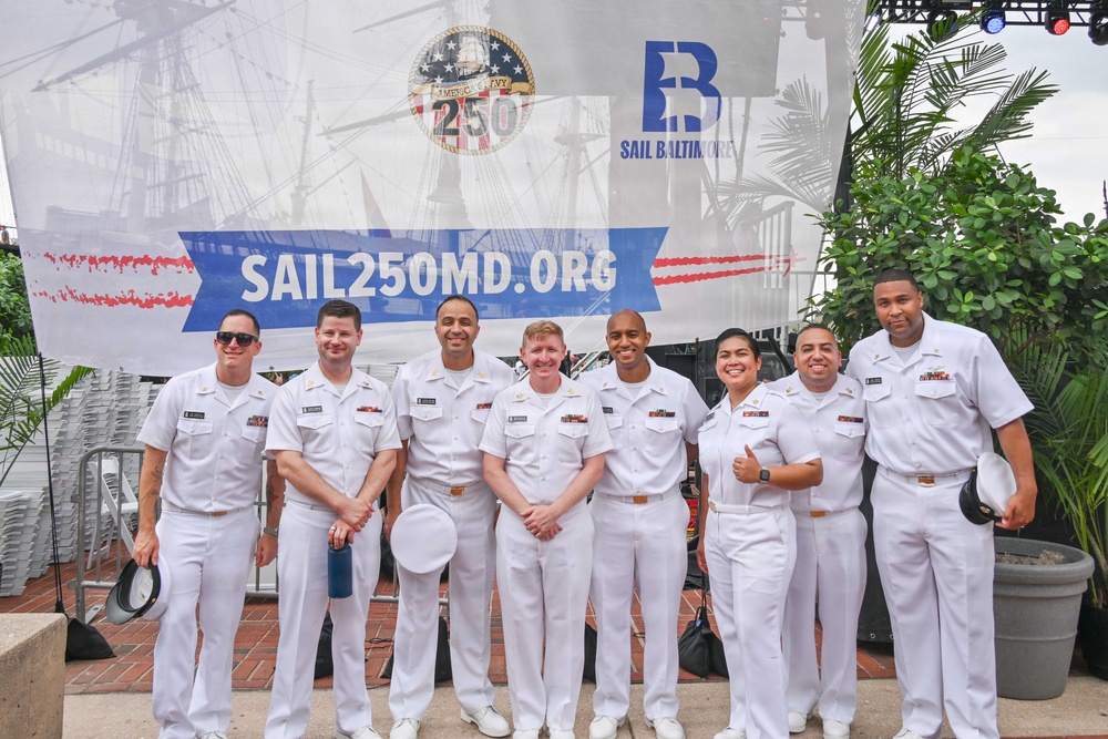 U.S. Navy Cruisers Perform in Baltimore
