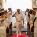 Commander Carrier Strike Group 2 Arrives for Reception Aboard USS Arlington (LPD 24)