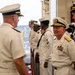 Commander Carrier Strike Group 2 Arrives for Reception Aboard USS Arlington (LPD 24)