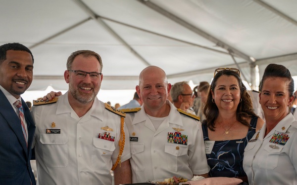 Reception Aboard USS Arlington (LPD 24)