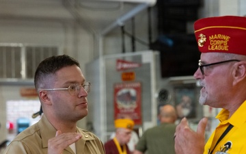 Marine Corps League welcomes SAIL250 Marines