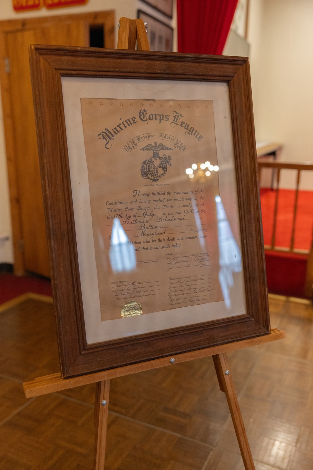 Marine Corps League welcomes SAIL250 Marines