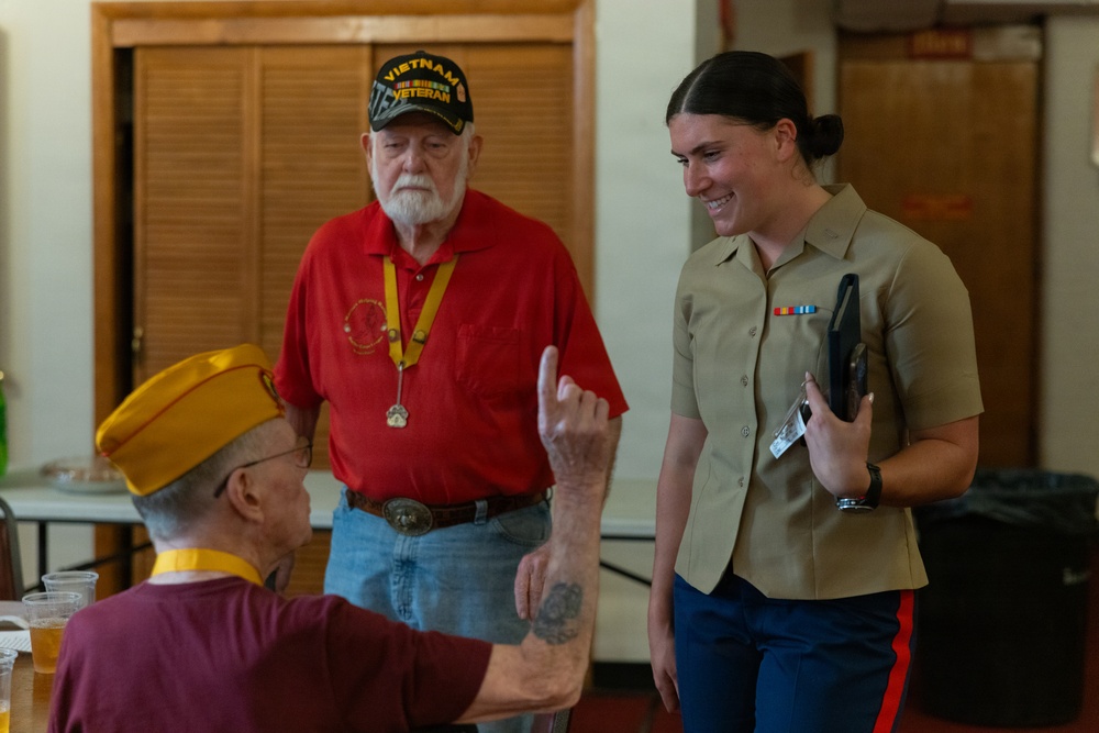 Marine Corps League welcomes SAIL250 Marines