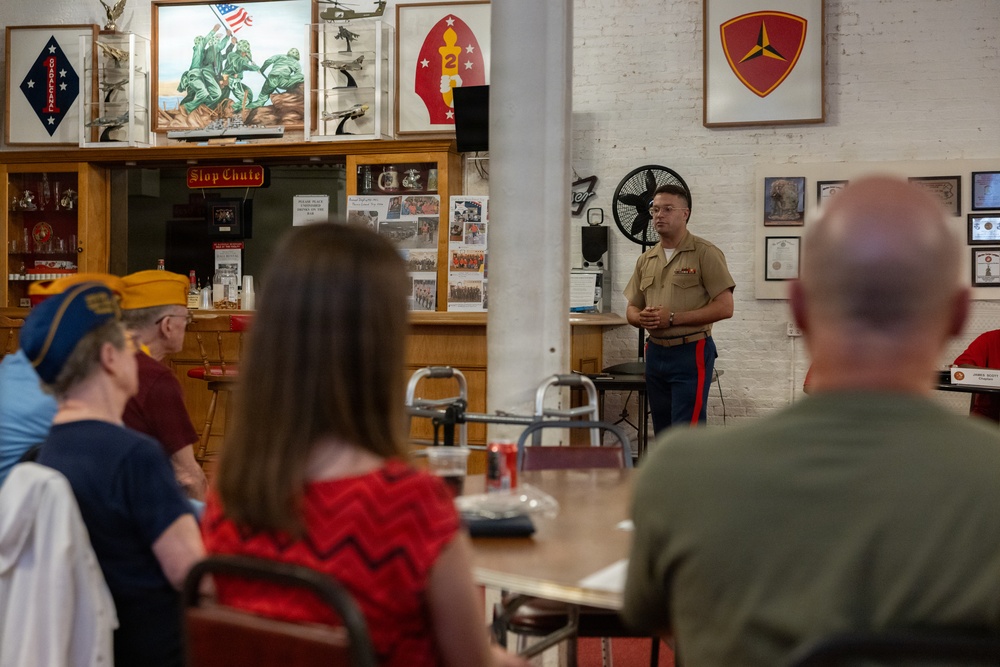 Marine Corps League welcomes SAIL250 Marines