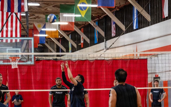 Japan and New Zealand Compete at the Exercise RIMPAC 2026 Indoor Volleyball Competition