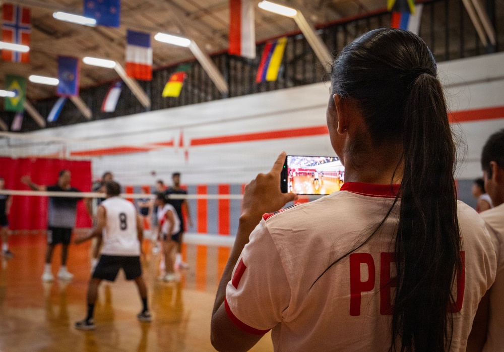 Peru wins the Indoor Volleyball at Exercise RIMPAC 2026