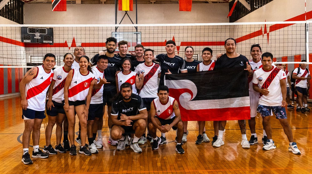 Peru wins the Indoor Volleyball at Exercise RIMPAC 2026