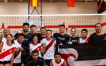 Peru wins the Indoor Volleyball at Exercise RIMPAC 2026